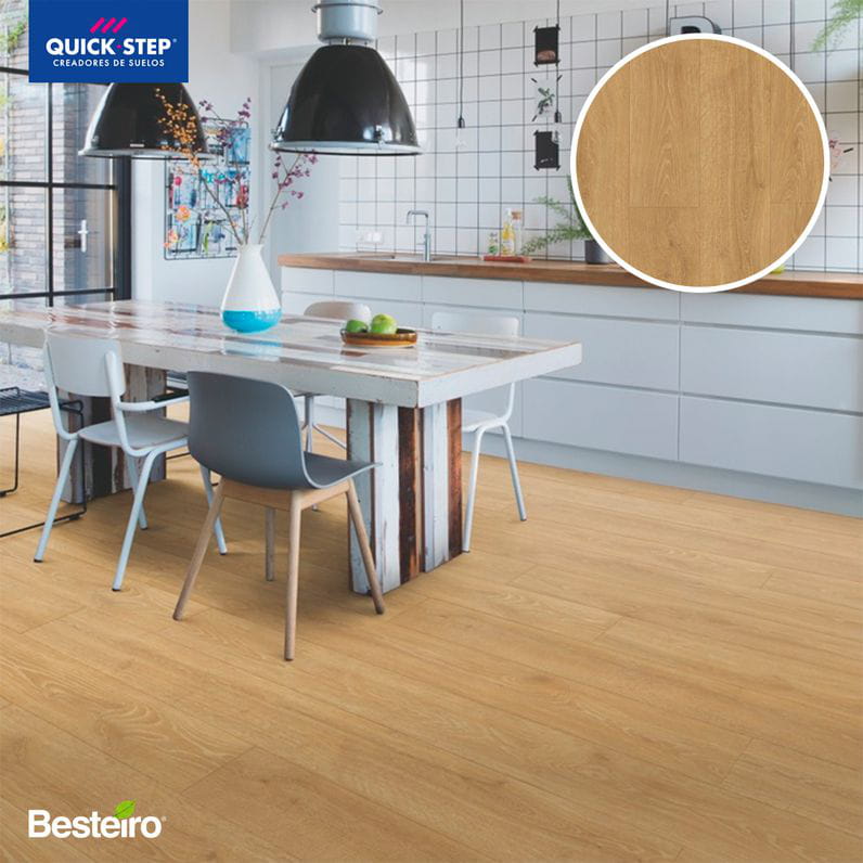 ¿Quieres cambiar de suelo? ¡Aprovecha! 3 % de descuento adicional en tarima de la gama MAJESTIC, de Quick-Step