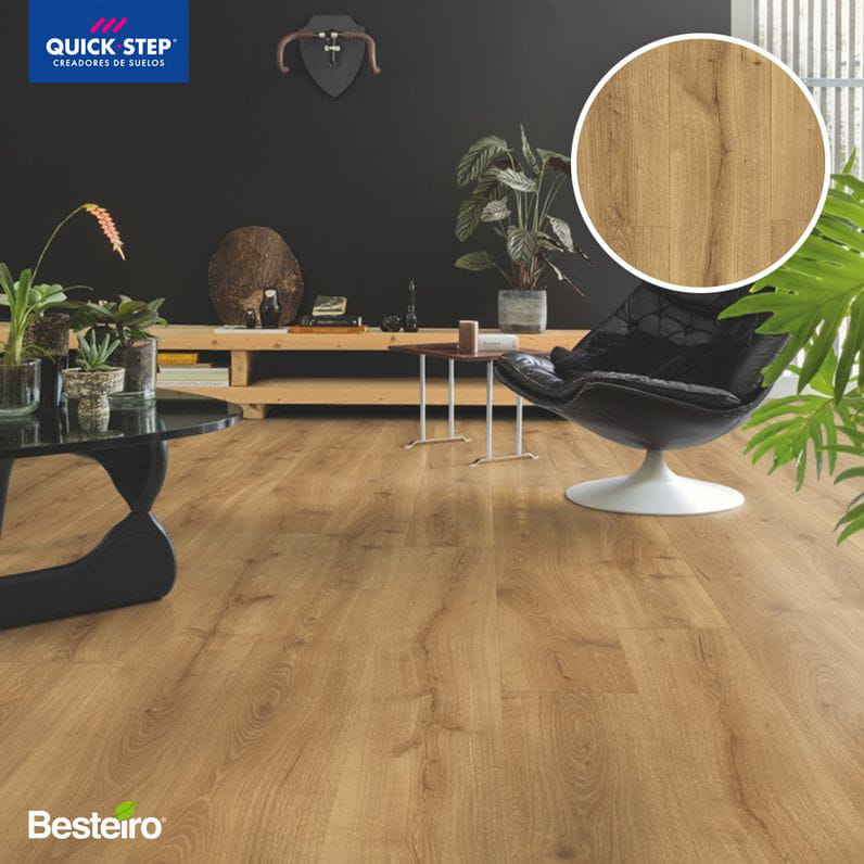 ¿Quieres cambiar de suelo? ¡Aprovecha! 3 % de descuento adicional en tarima de la gama MAJESTIC, de Quick-Step