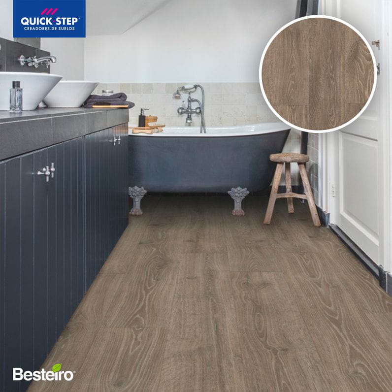 ¿Quieres cambiar de suelo? ¡Aprovecha! 3 % de descuento adicional en tarima de la gama MAJESTIC, de Quick-Step