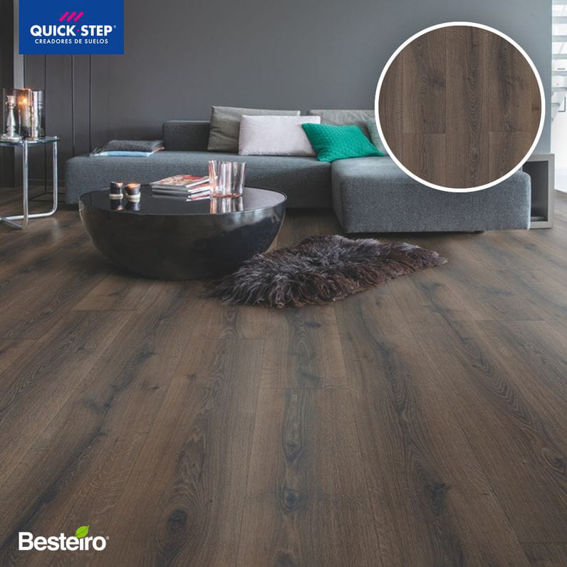 ¿Quieres cambiar de suelo? ¡Aprovecha! 3 % de descuento adicional en tarima de la gama MAJESTIC, de Quick-Step