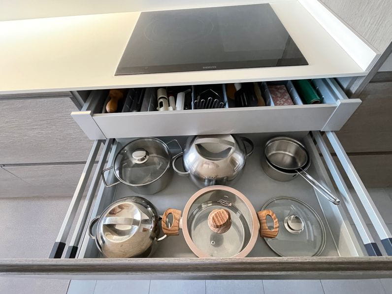 Si eres de espacios minimal, esta es tu cocina