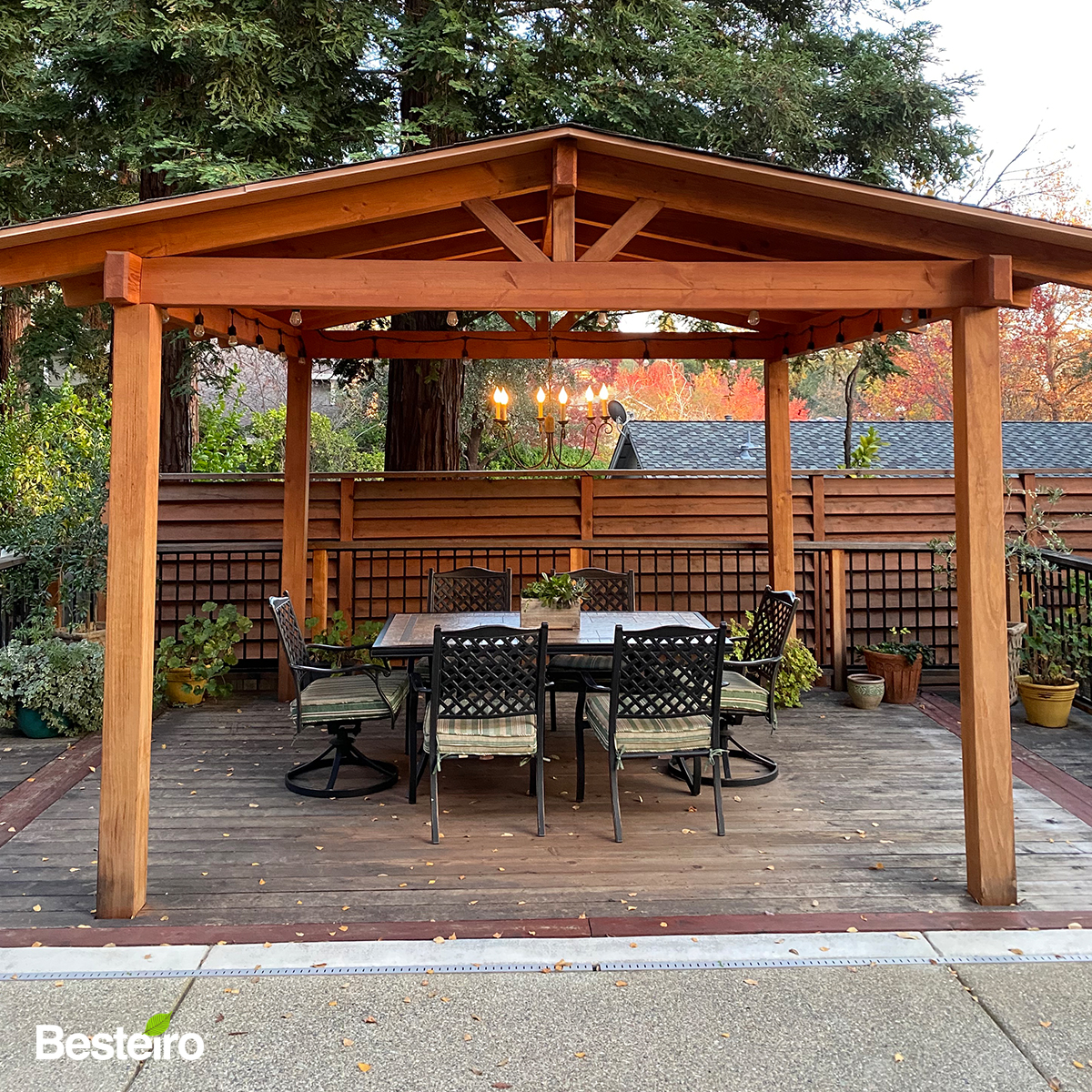 La magia de las pérgolas de madera Blog Maderas Besteiro