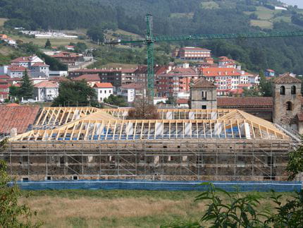 Rehabilitación de la cubierta del milenario Monasterio de Cornellana
