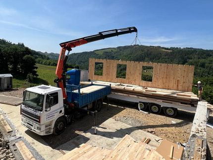 Nueva vivienda en Santa Eulalia de Oscos que apuesta por el CLT