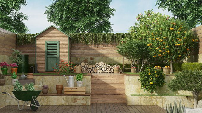 Casitas de Madera para el Jardín: ¡Muy útiles!