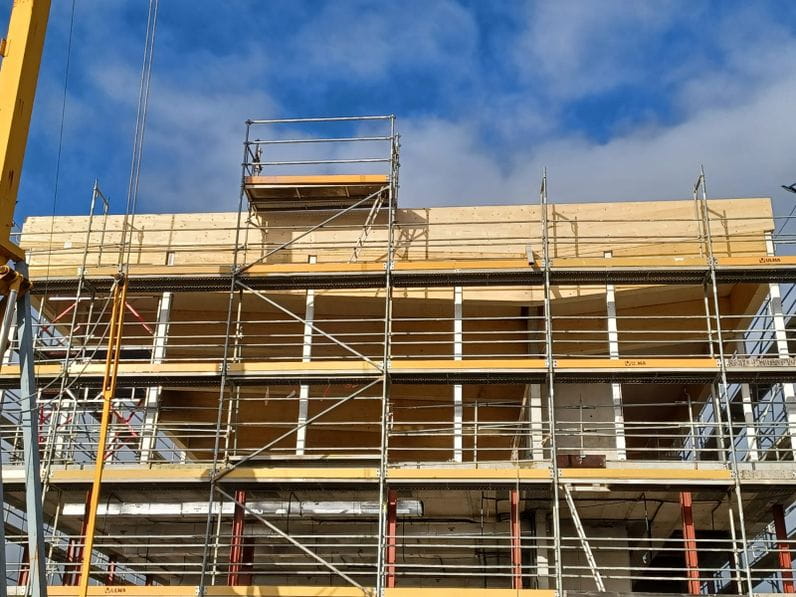Asesoría técnica en madera clave para  la obra del Centro multifuncional de ocio en Ames (A Coruña)