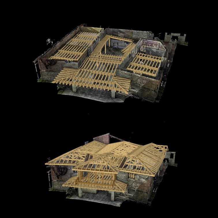Besteiro da soporte a la reconstrucción del Monasterio Budista de San Amaro