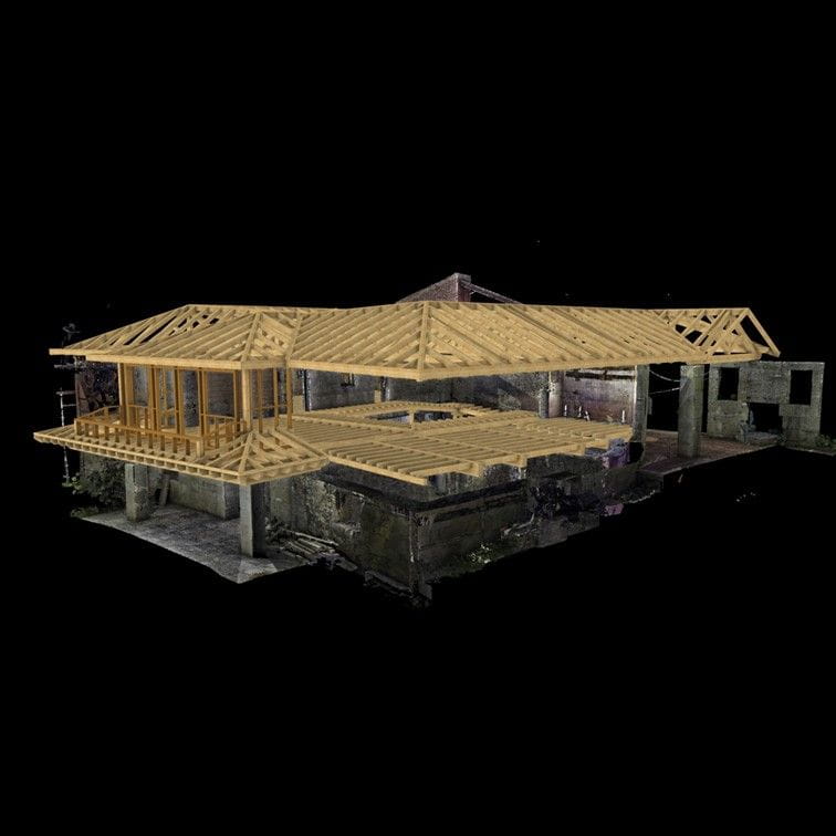 Besteiro da soporte a la reconstrucción del Monasterio Budista de San Amaro