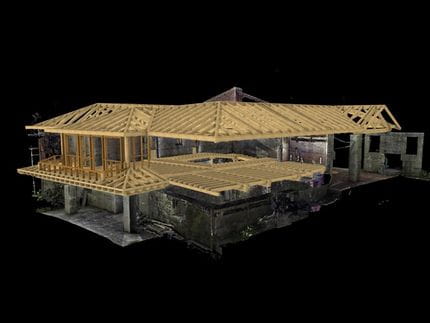 Besteiro da soporte a la reconstrucción del Monasterio Budista de San Amaro