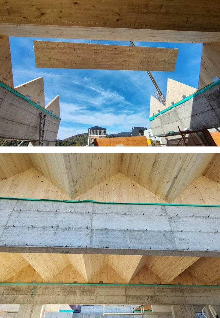 La madera como lenguaje en la arquitectura hotelera de Viana do Bolo