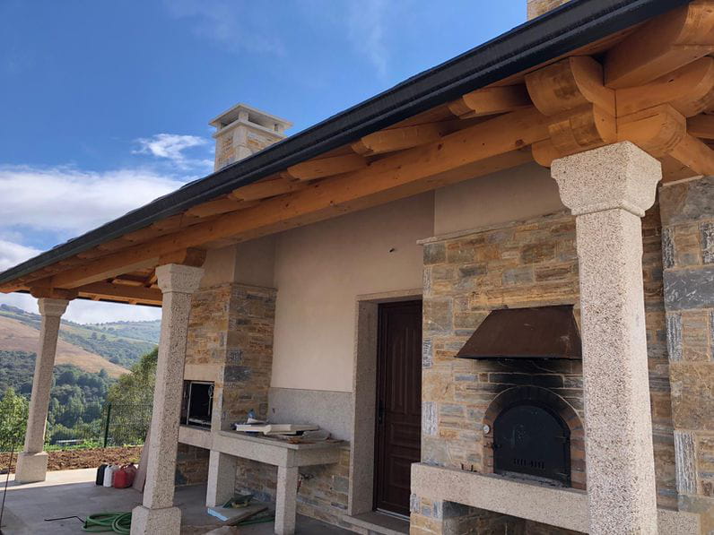 Cubierta de madera para Construcciones Ríocereixa