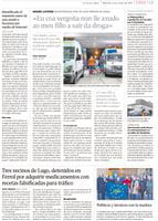 Políticos y técnicos con la madera