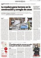 La madera gana terreno en la construcción y arreglo de casas