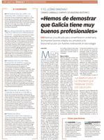 Mario Carballo: hemos de demostrar que Galicia tiene muy buenos profesionales
