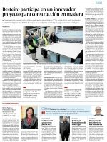 El Progreso: La conselleira de economía e industria, María Jesús Lorenzana, visita Maderas Besteiro